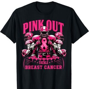 Source Unknown Black and Pink Graphic T-Shirt(NEW)